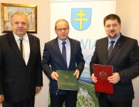 Uroczyste podpisanie umowy partnerskiej