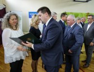 Chmielnik. Dzien Edukacji Narodowej i nowe pracownie w Powiatowym Zespole Szkół