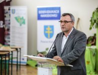 Chmielnik. Dzien Edukacji Narodowej i nowe pracownie w Powiatowym Zespole Szkół