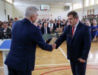 Chmielnik. Dzien Edukacji Narodowej i nowe pracownie w Powiatowym Zespole Szkół