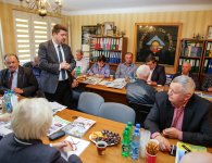 Posiedzenie Rady Powiatowej Świętokrzyskiej Izby Rolniczej Powiatu Kieleckiego