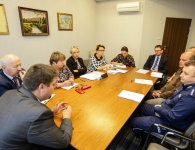 Spotkanie w  sprawie porzuconych odpadów zwierzęcych w gminie Morawica