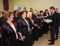 Posiedzenie Zarządu Związku Powiatów Polskich - Chór Masłowianie