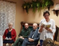 Wieczór literacki w Sieradowicach