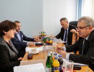 Spotkanie robocze dyrektorów powiatowych jednostek służby zdrowia