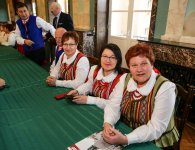 Spotkanie świąteczne Starosty i Zarządu Powiatu w Kielcach z Zespołami Artystycznymi z Powiatu Kieleckiego