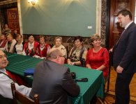 Spotkanie świąteczne Starosty i Zarządu Powiatu w Kielcach z Zespołami Artystycznymi z Powiatu Kieleckiego