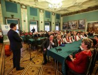Spotkanie świąteczne Starosty i Zarządu Powiatu w Kielcach z Zespołami Artystycznymi z Powiatu Kieleckiego