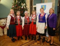 Spotkanie świąteczne Starosty i Zarządu Powiatu w Kielcach z Zespołami Artystycznymi z Powiatu Kieleckiego