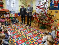 Przedszkole we Wzdole Rządowym odwiedził członek Zarządu Józef Szczepańczyk