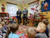 Przedszkole we Wzdole Rządowym odwiedził członek Zarządu Józef Szczepańczyk