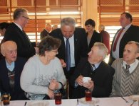Opłatek z seniorami z  Łagowa