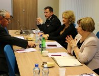 Posiedzenie Komisji Bezpieczeństwa i Porządku oraz Powiatowego Zespołu Zarządzania Kryzysowego