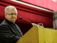 Spotkanie z biskupem przy opłatku