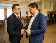 Spotkanie z biskupem przy opłatku