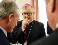 Spotkanie z biskupem przy opłatku