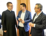 Spotkanie z biskupem przy opłatku