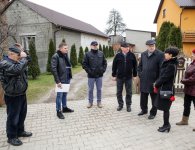 Odbiór drogi powiatowej w gminie Górno.