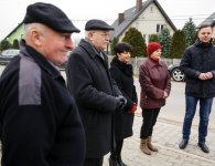 Odbiór drogi powiatowej w gminie Górno.