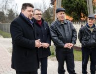 Odbiór drogi powiatowej w gminie Górno.