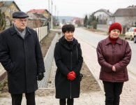 Odbiór drogi powiatowej w gminie Górno.