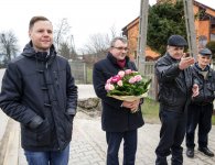 Odbiór drogi powiatowej w gminie Górno.