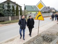 Odbiór drogi powiatowej w gminie Górno.