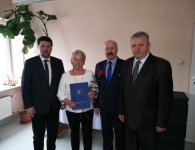 Podziękowania za lata pracy