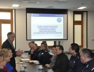 Radni w Komendzie Miejskiej Policji w Kielcach