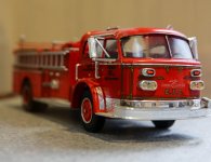 Wystawa modeli wozów strażackich