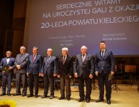 Uroczysta gala 20-lecia Powiatu Kieleckiego w Filharmonii Świętokrzyskiej