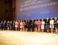 Uroczysta gala 20-lecia Powiatu Kieleckiego w Filharmonii Świętokrzyskiej