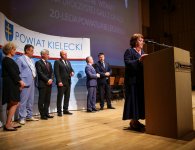 Uroczysta gala 20-lecia Powiatu Kieleckiego w Filharmonii Świętokrzyskiej