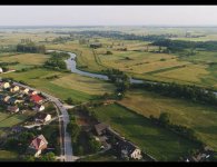 Powiat Kielecki z drona i latawca