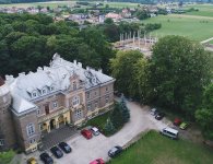 Powiat Kielecki z drona i latawca
