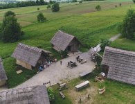 Powiat Kielecki z drona i latawca