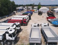 Powiat Kielecki z drona i latawca