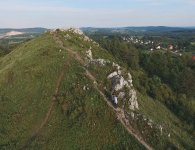 Powiat Kielecki z drona i latawca