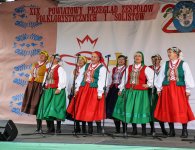 XIX Powiatowy Przegląd Zespołów Folklorystycznych i Solistów 