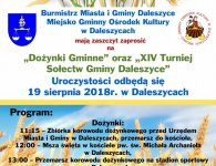 Święto Plonów w gminach