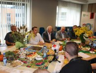 Konferencja prasowa w sprawie dożynek powiatu kieleckiego