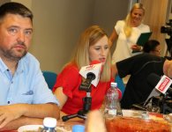 Konferencja prasowa w sprawie dożynek powiatu kieleckiego