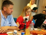 Konferencja prasowa w sprawie dożynek powiatu kieleckiego