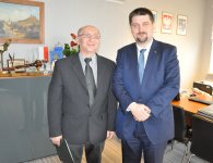 Jubileusze pracy zawodowej obchodzili Włodzimierz Kamiński i Iwona Chrabąszcz.