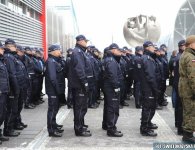 Przekazanie samochodów i narada Policji