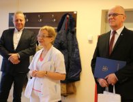 Trojaczki urodzone na Prostej opuściły szpital
