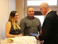 Trojaczki urodzone na Prostej opuściły szpital