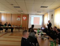 Odprawa roczna Komendy Miejskiej PSP