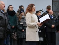 Uroczystości ku czci Zołnierzy wykletych na cmentarzu Kielce Piaski