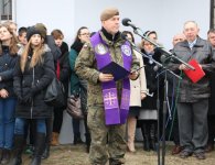 Uroczystości ku czci Zołnierzy wykletych na cmentarzu Kielce Piaski